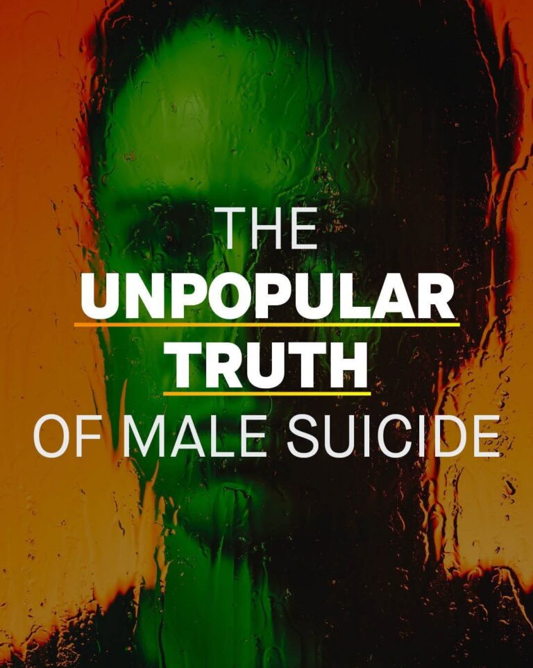 The Political Unpopularity of Male Suicide Causes