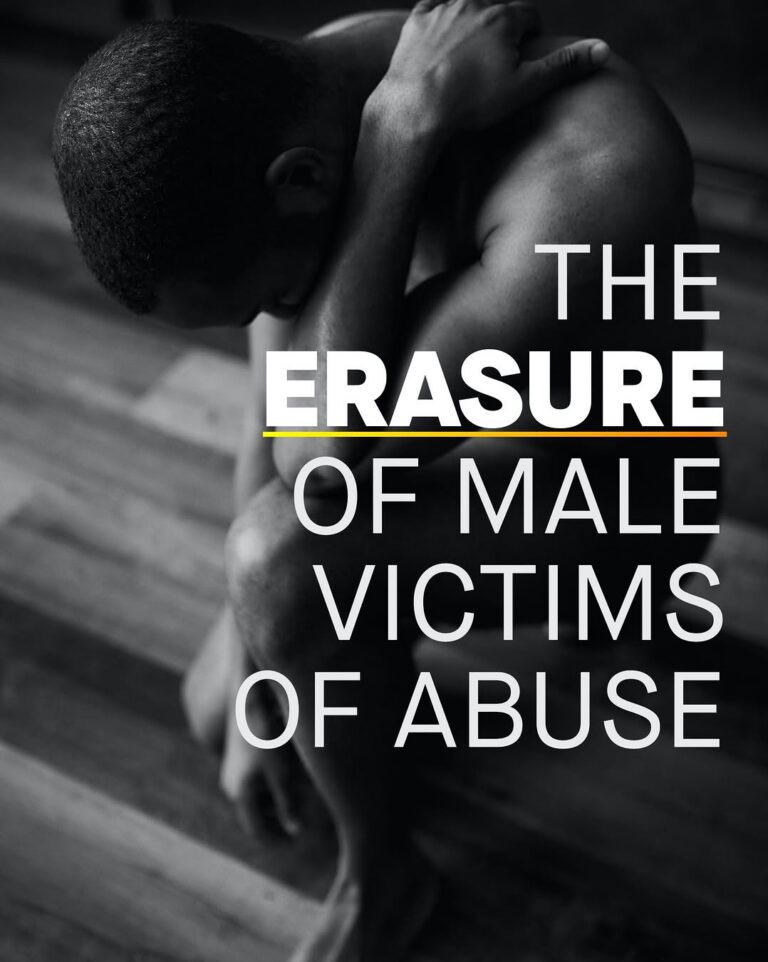 The Erasure of Male Victims in Public Policy
