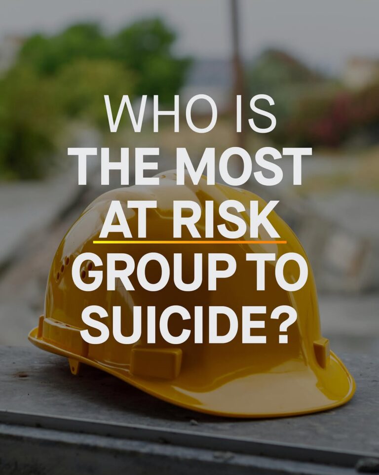 Male Suicide in the Construction Industry
