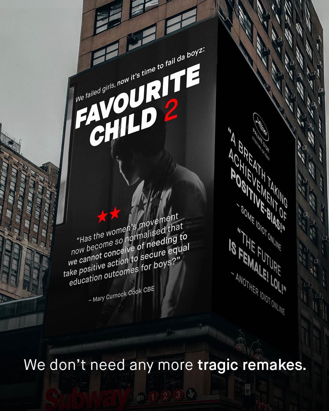 da boyz: to fail - jt's 'time 'girls; now FAVOURITE We ' failed 2 CHILD A 1 1 1 9 1 1 1 movement 1 0 women normalised S that "Has the SO needing to become of equal 6 The ` 9 now cannot conceive we action to secure 'positive _ for boys?" FemALEI ! ~Future take education = outcomes Cook CBE ANOThERV ALol" Mary 'Curnock LIoiot Ohune We don't need any more tragic remakes_ Gusihulys