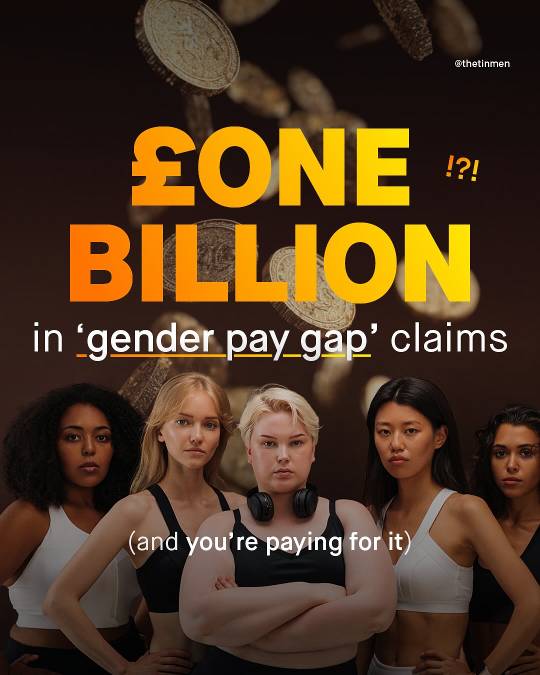 @thetinmen EONE !?! BILLON in 'gender pay gap' claims (and you're paying for it
