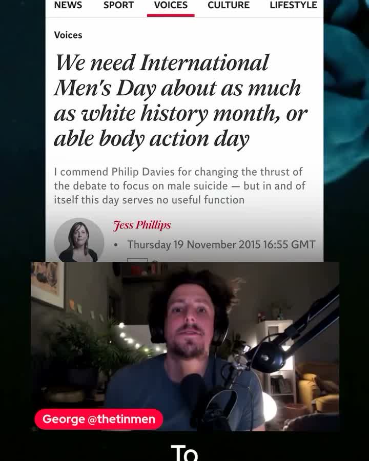 Why the World Needs International Men’s Day